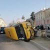 ДТП возле гостиницы "Саяны" ДТП возле гостиницы "Саяны"