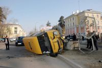 ДТП возле гостиницы "Саяны"