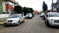 проулок частного сектора в Пунта-Аренасе