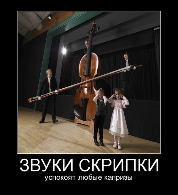 Звуки скрипки