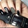 Гель-лак. Дизайн в черных тонах