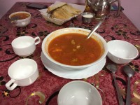 Фаньце Нюжоу Тан: Томатный суп с говядиной