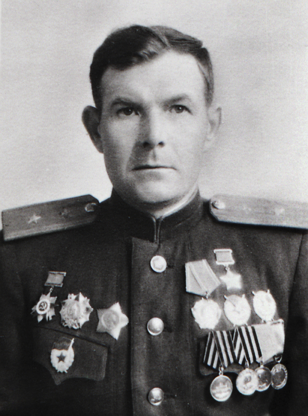 Герой Советского Союза Егоров Павел Васильевич.
