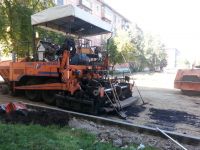 наконец-то заасфальтировали во дворе))))))