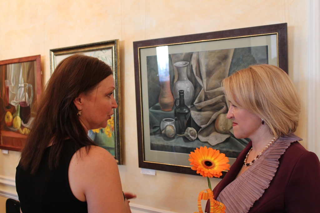 Открытие выставки работ Студии "Творчество"