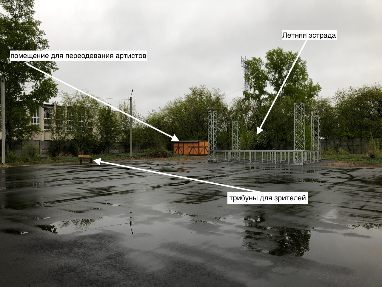 Модульная сцена