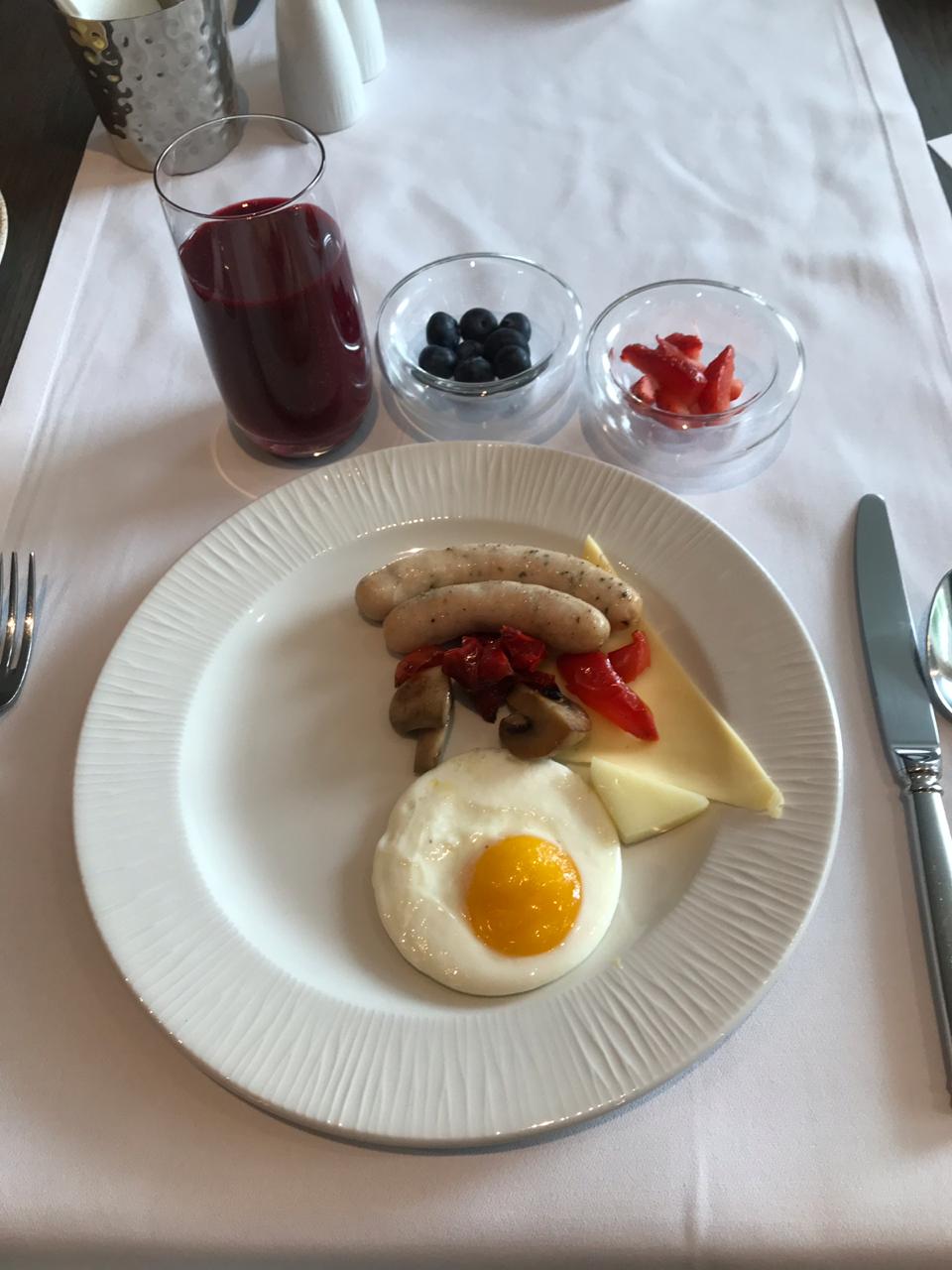 яйичнеца на завтрак