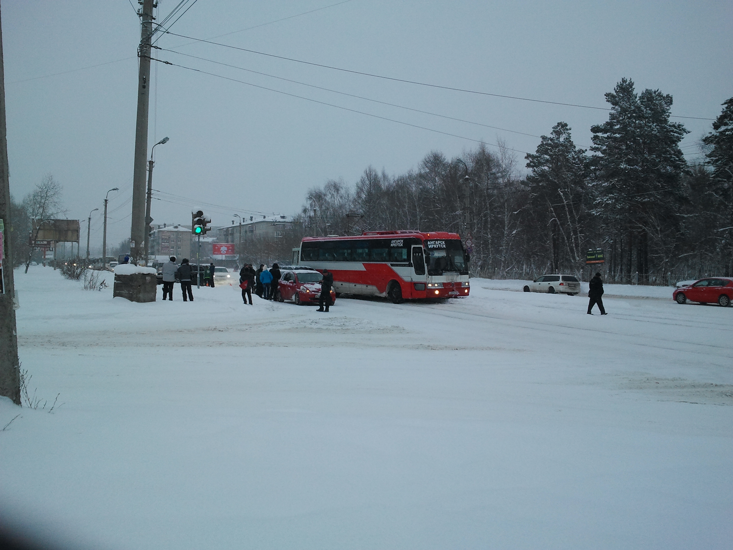 Авария на ул. Коминтерна 2