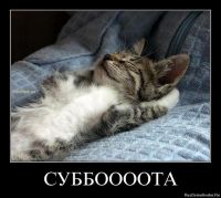Добрых  выходных))