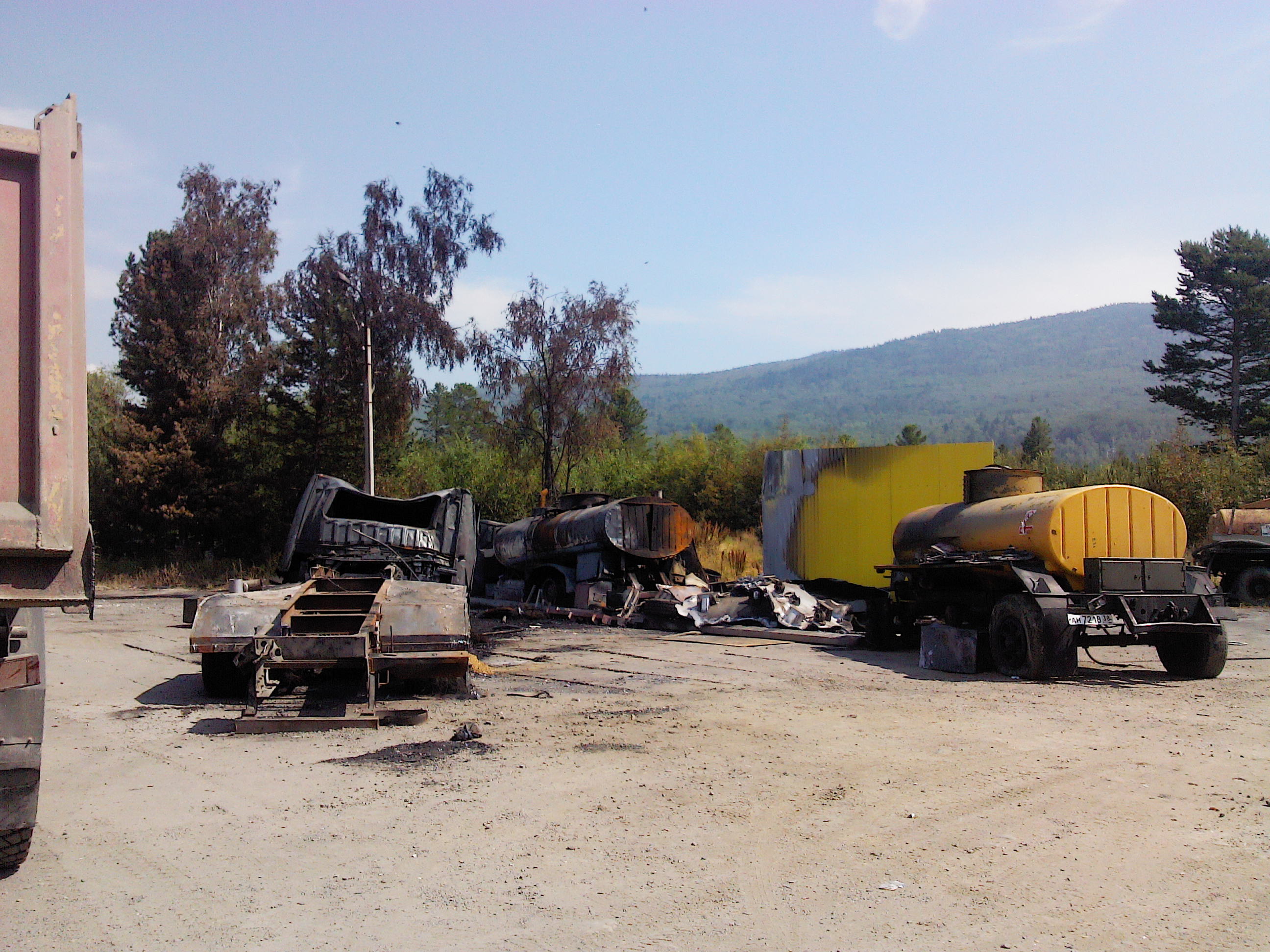 последствия пожара