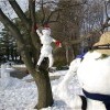 Снеговики:зимняя фотосессия