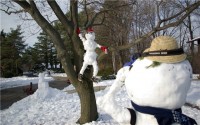 Снеговики:зимняя фотосессия