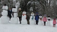 Снеговики:так надо проводить время с семьёй