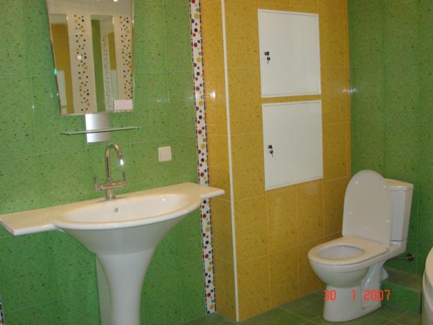 отделка (сан.узлов) квартир. т. 646555