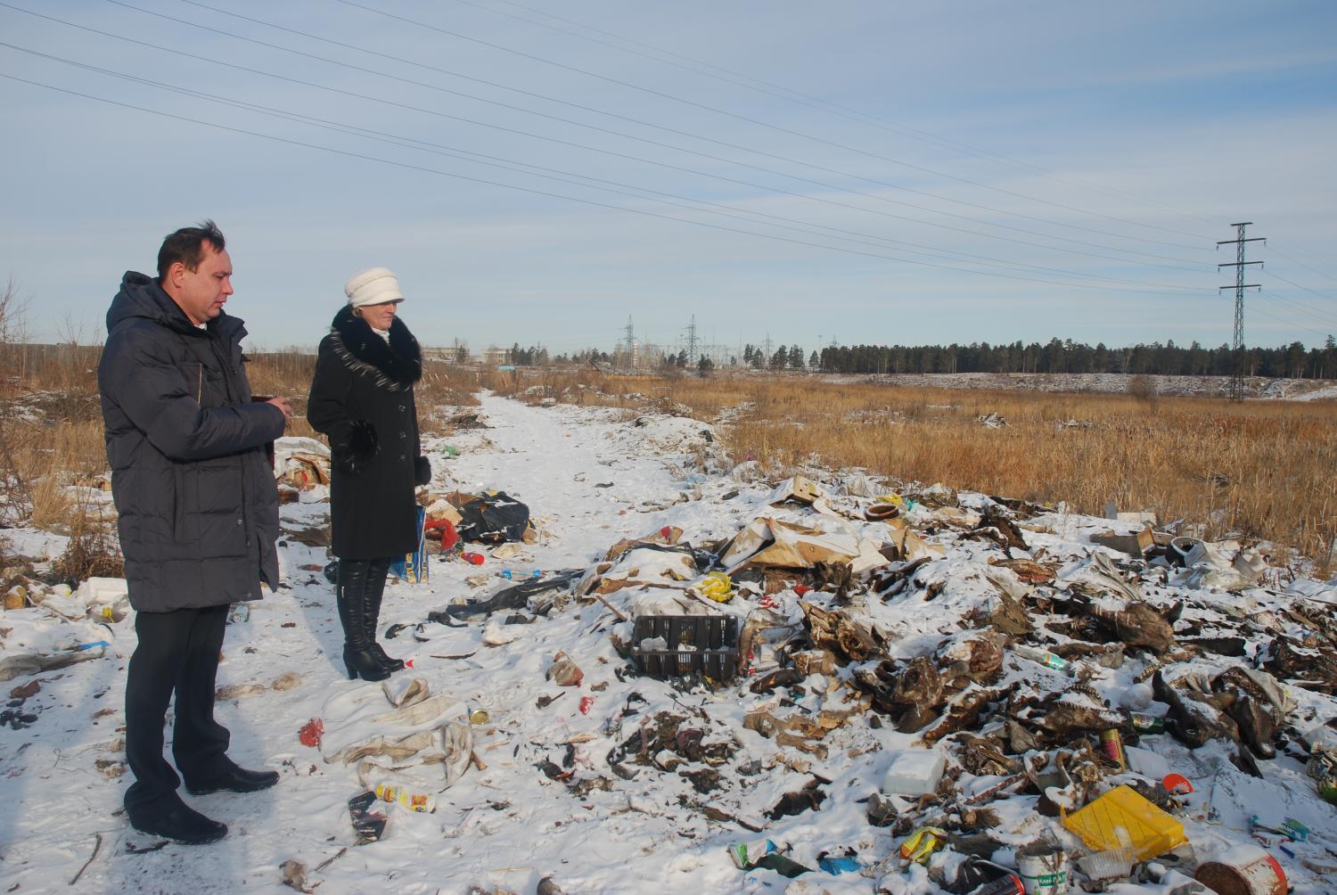 На территории города Ангарска обнаружена свалка останков трупов крупного рогатого скота