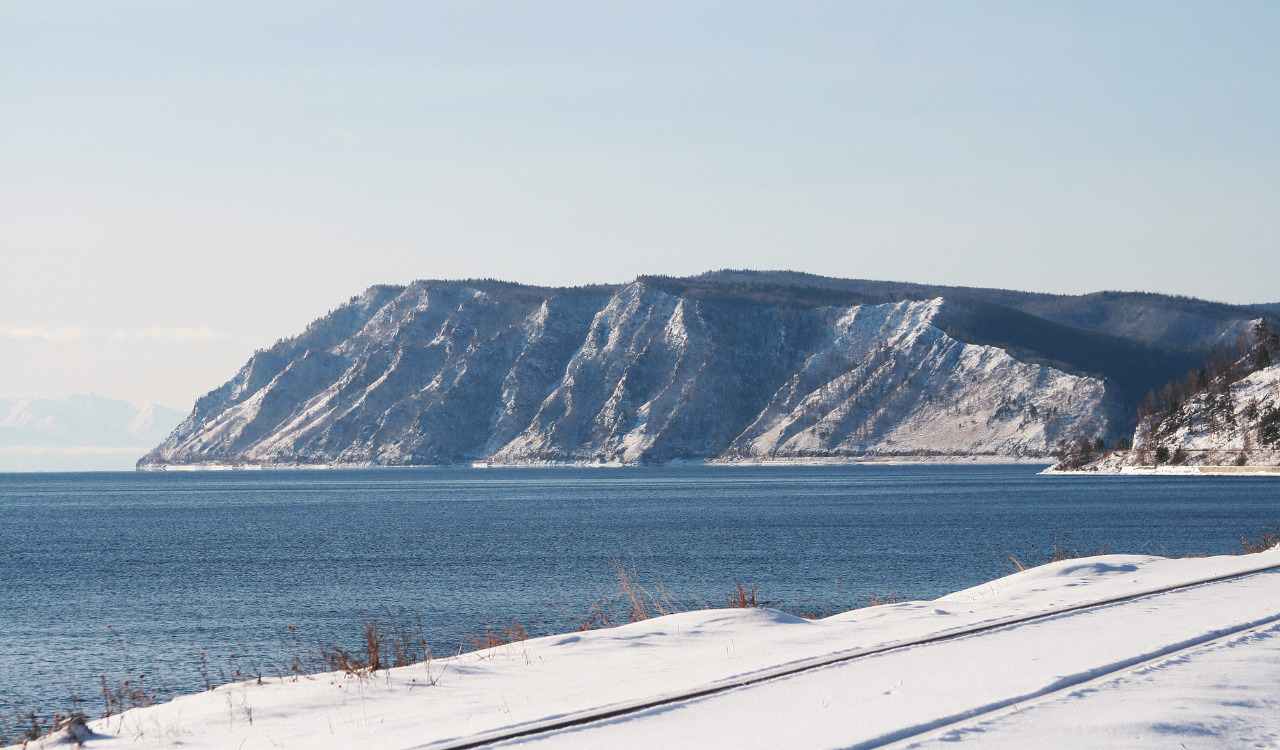 Байкал зимой