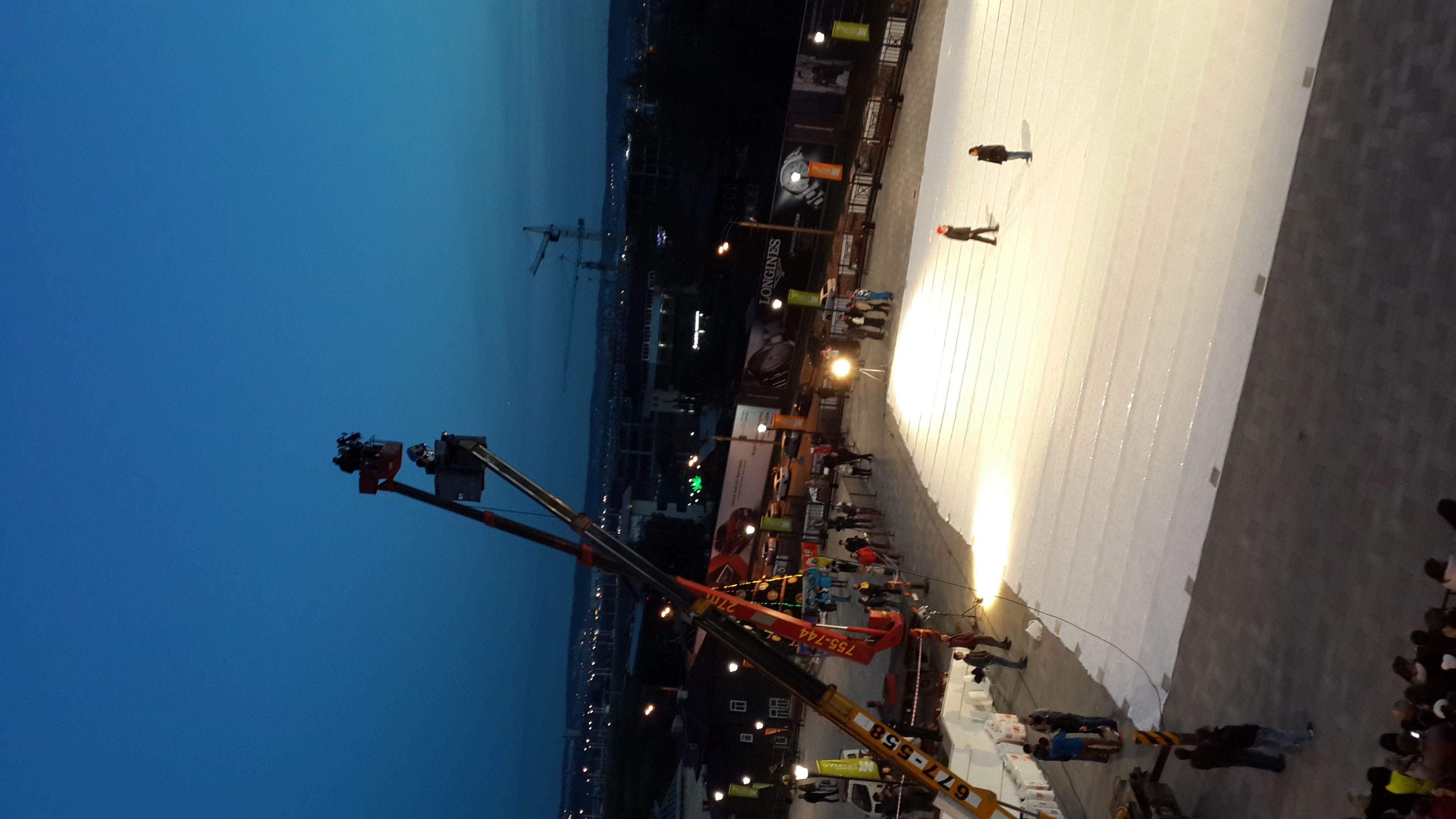 на съемках фильма Елки3