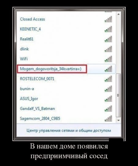 Предприимчивый сосед