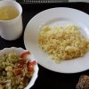 мой вегетарьянский обед в Говинде 