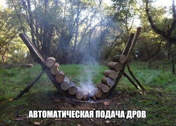 Автоматическая подача дров