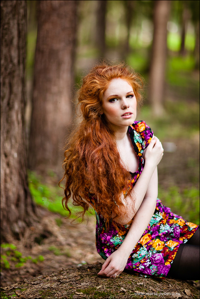 Очередная рыжая)))))