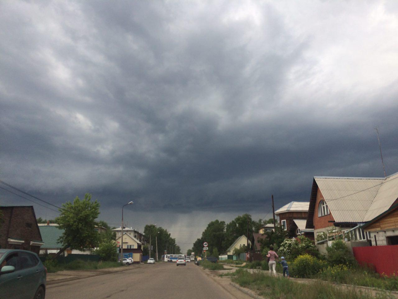 Небо сердится