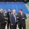 В. Жуков в компании одного спонсора и троих подручных