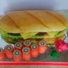 Торт Большой Саб и роллы