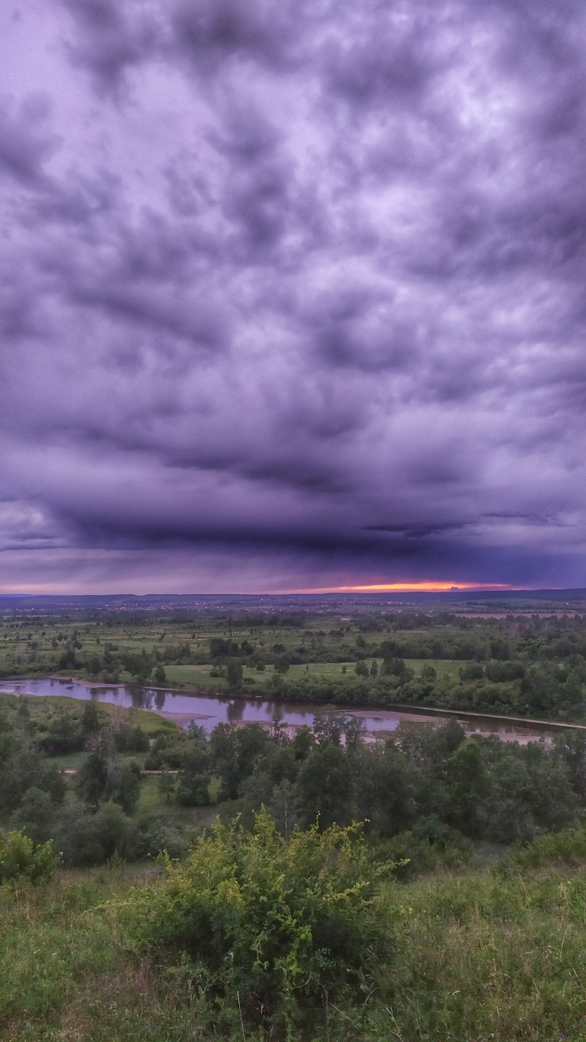 Закат многообещающий
