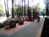 Аллея героев.