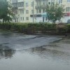 На Карла Маркса провалился свежий асфальт после ремонта