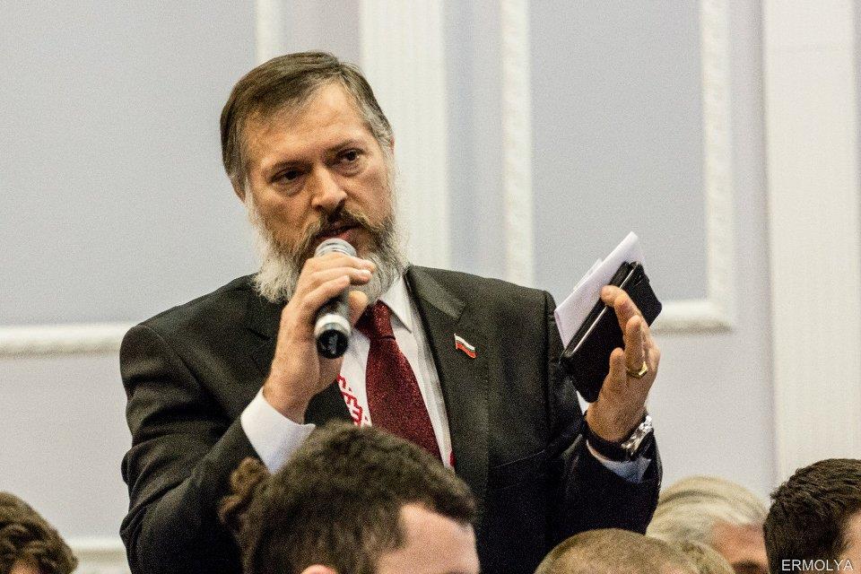 Потомственный казак-пластун, делегат из Ростова на Дону Максаков Виталий Иванович