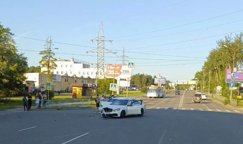 ДТП возле шанхайки