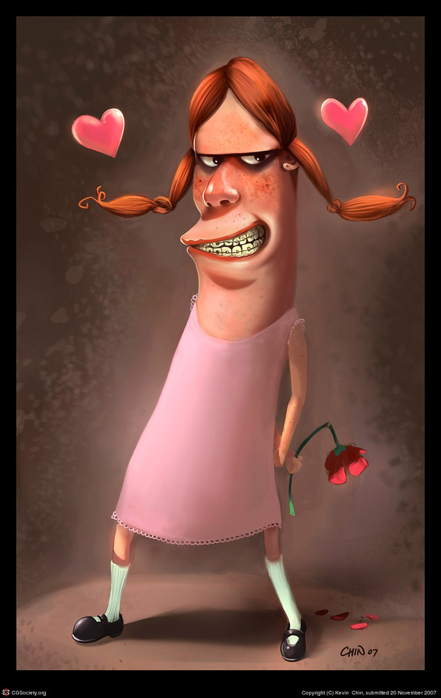 Очередная рыжая))))