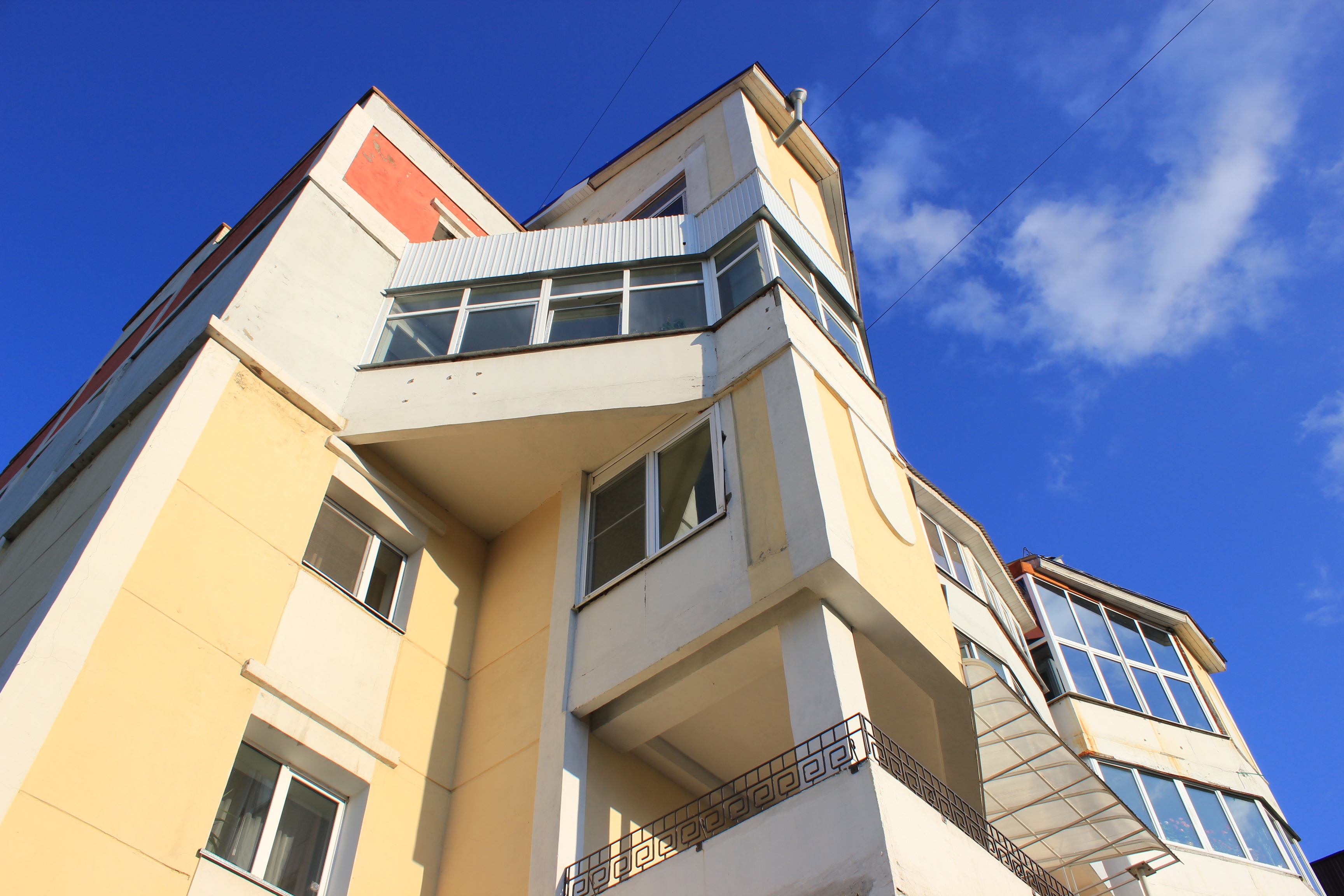 12. Ангарск, июль 2012, этажи на ул. Алешина