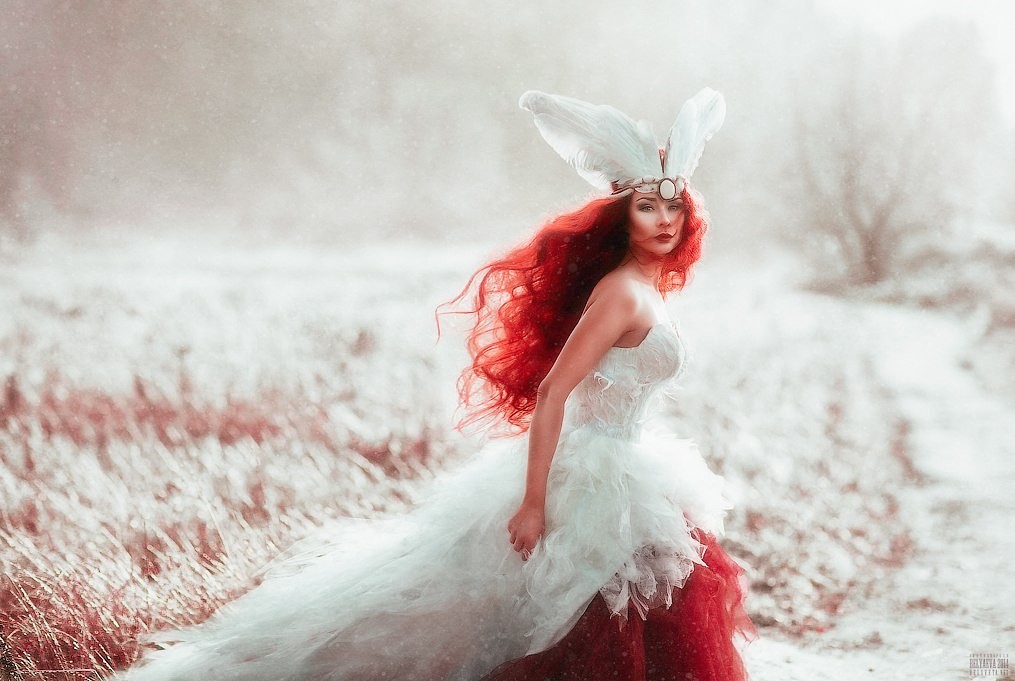 зимняя рыжая))