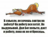 На работу,как на праздник!))