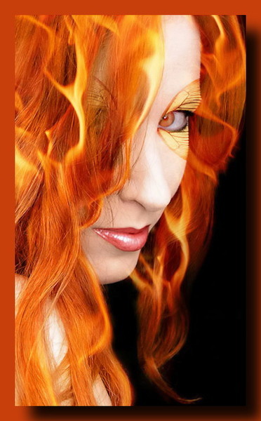 Очередная рыжая))))))