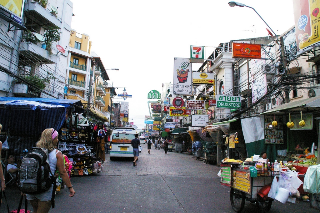 раннеутренняя Каосан-роуд