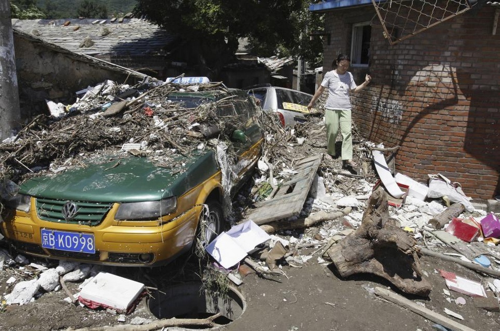 Наводнение в Пекине, 22.07.2012