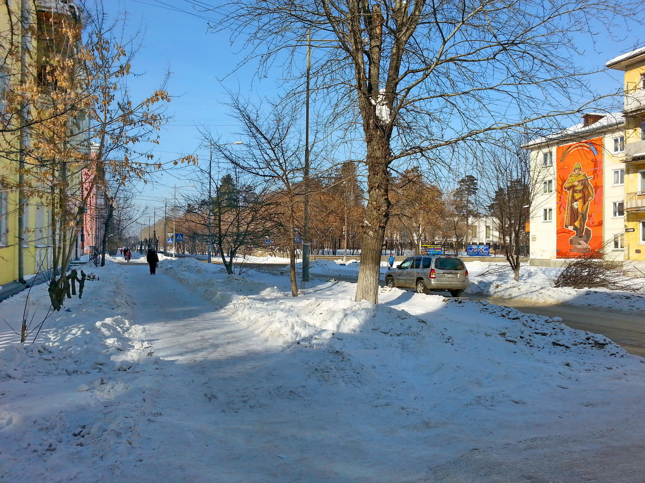 улица Саянская))))