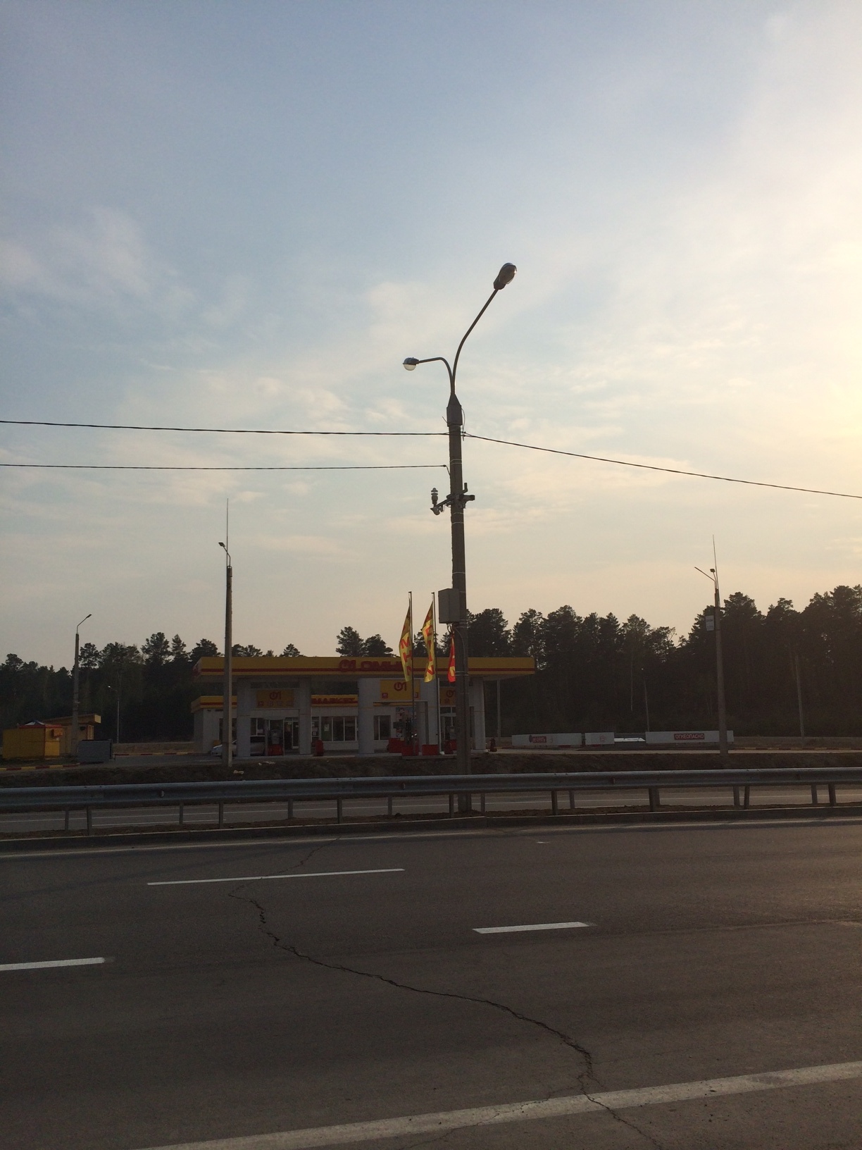 Камера на ОМНИ в районе нового китойского моста