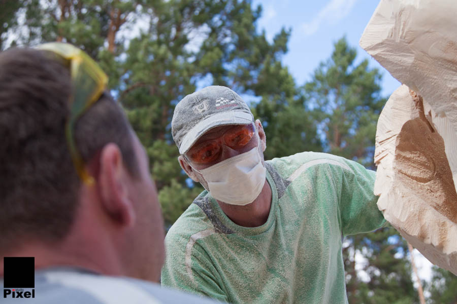 Фестиваль деревянной скульптуры "Лукоморье" 2013 