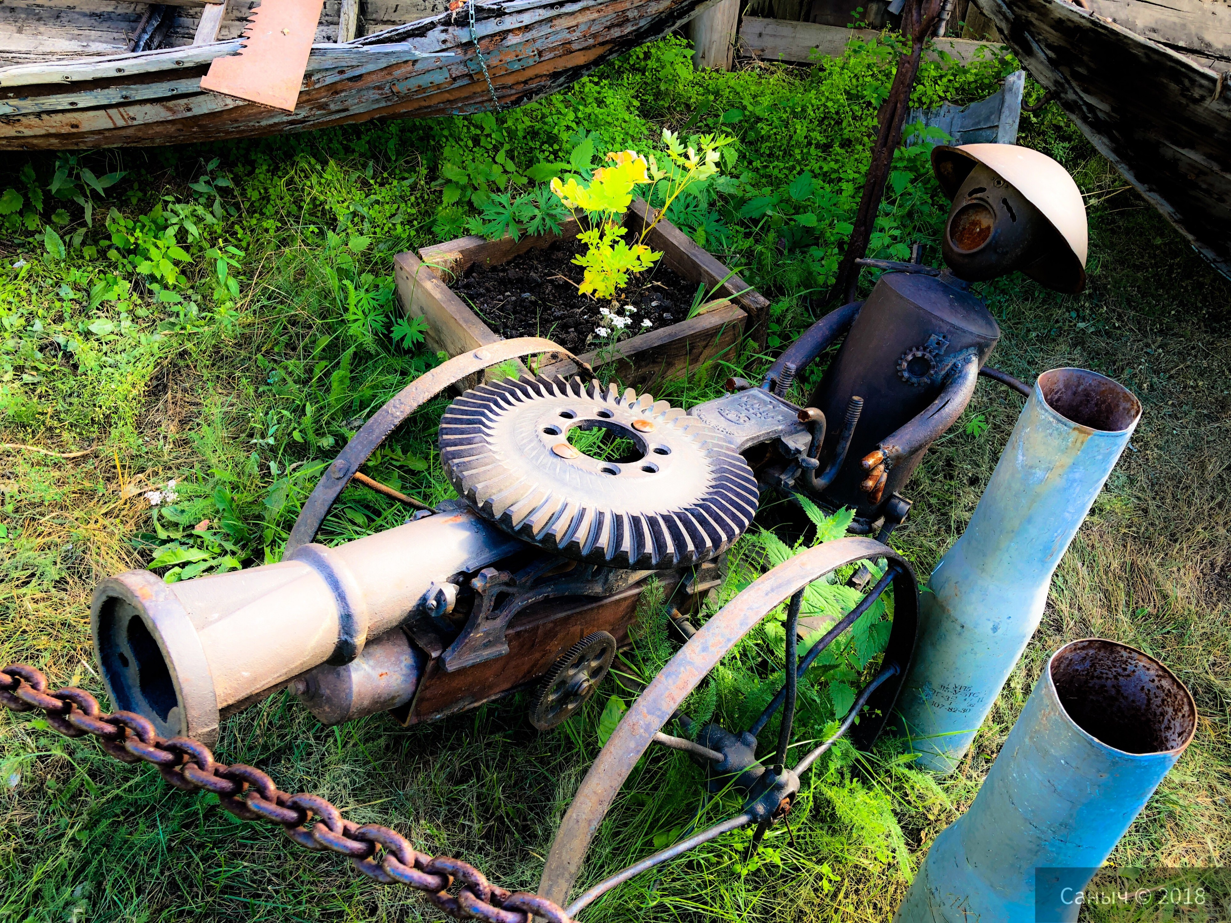 Баламут за работой...