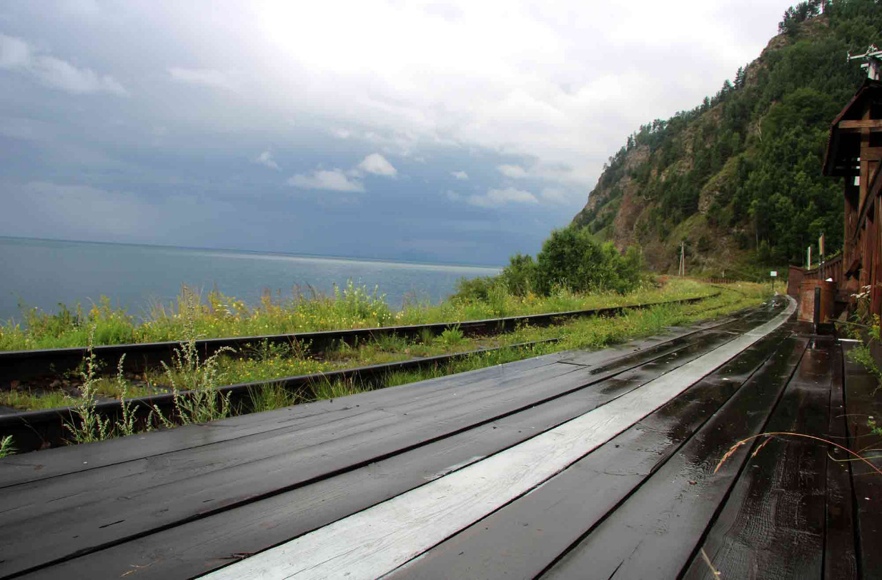 Мокрая дорога