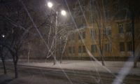 Фонарь, снег, дом)))))