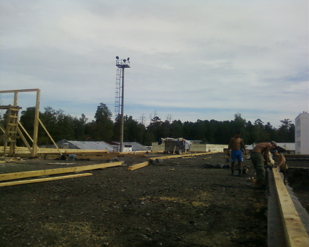 крепим муэрлат