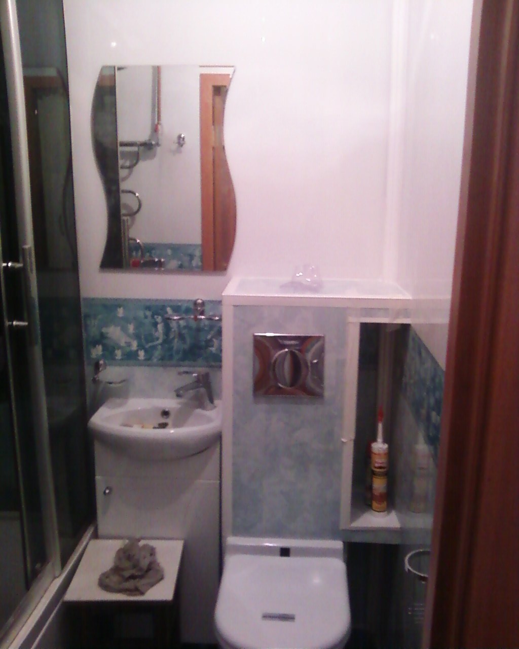 стеновые панели в хрущ.