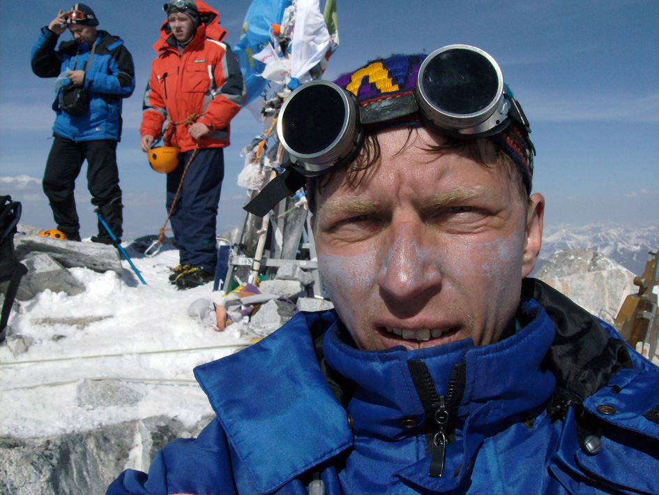 Александр ФЕДОРОВ на вершине Мунку-Сардык