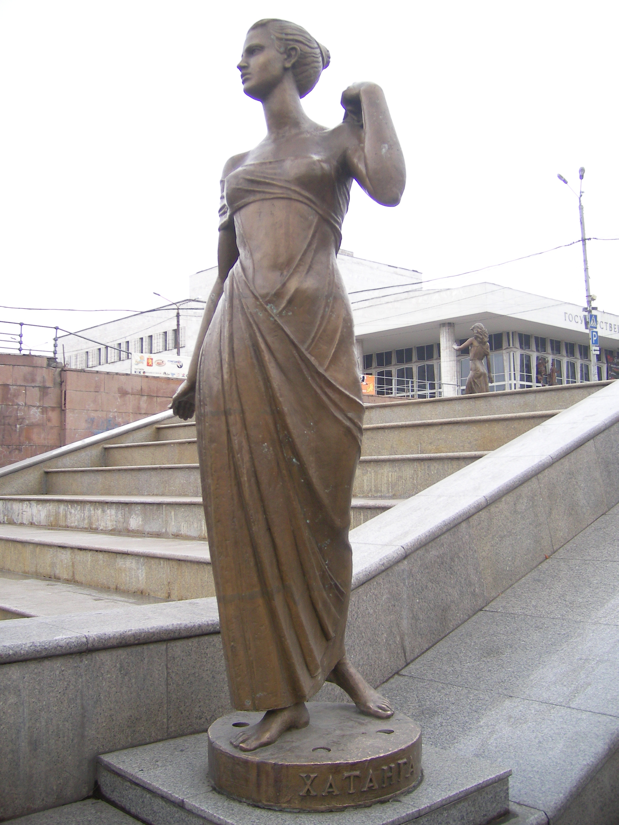 Девушка-река Хатанга г.Красноярск